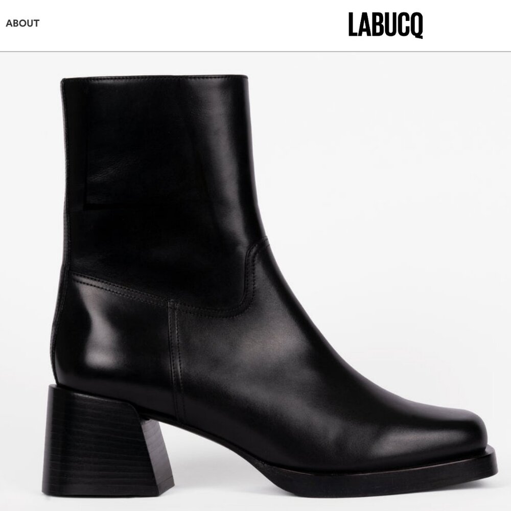 ISO Labucq Joan Boot Black Size 36 or 37